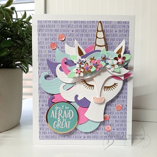 10 Cards – 1 Kit Tutorial by Tina Smith – Spellbinders Card Kit of the Month Club Kit Feb 2020 Unicorn Dreams #Spellbinders #SpellbindersClubKits #CardsandCoffeeTime