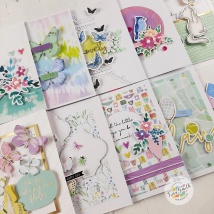 10 Cards - 1 Kit Spellbinders Card Kit of the Month May 2020