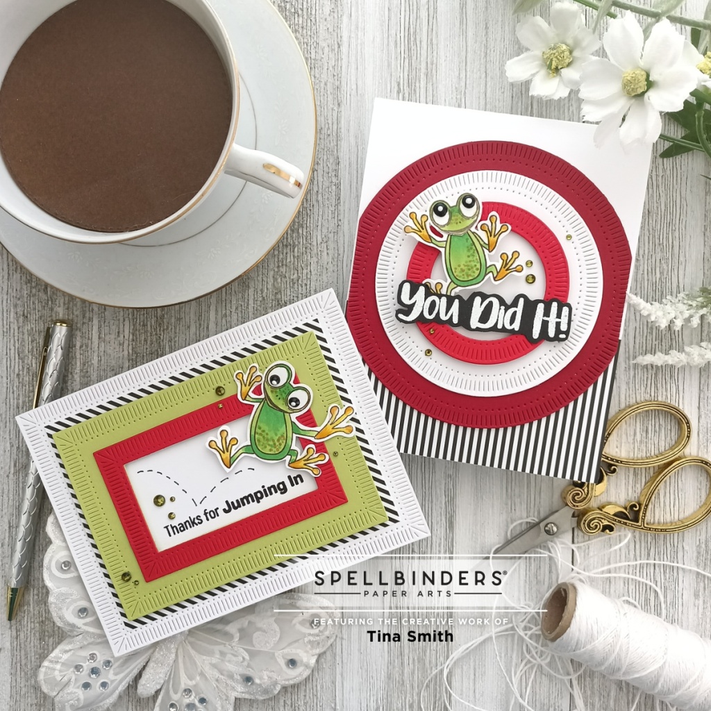 Spellbinders | Fluted Classics Collection | Cards and Coffee Time