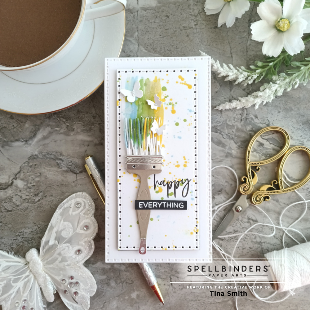 Spellbinders | Paint Your World Collection | Cards and Coffee Time