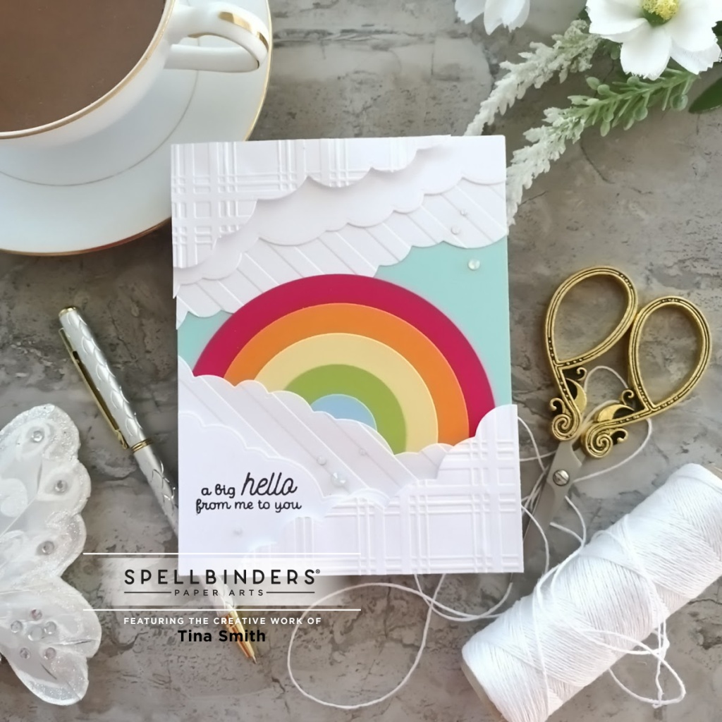 Spellbinders | Color Block Backgrounds Collection | Cards and Coffee Time