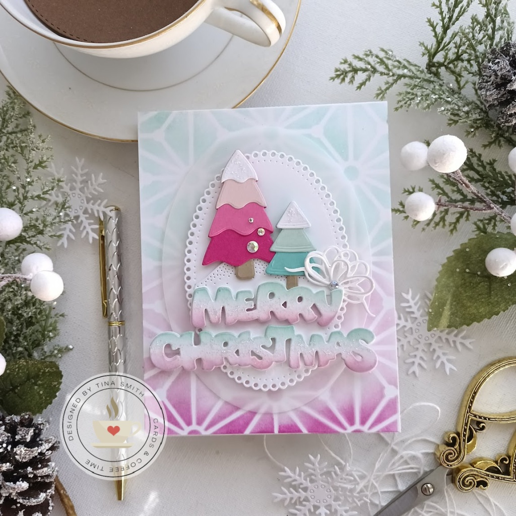 Papertrey Ink – Geometric Snowflakes & Trees of Cheer | Cards and Coffee  Time